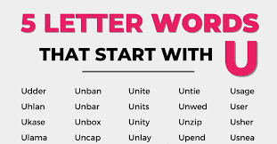 5-letter-words-that-start-with-u-unlocking-the-mystery this blog is very edifying and captivating about 5 letter words that start with u.