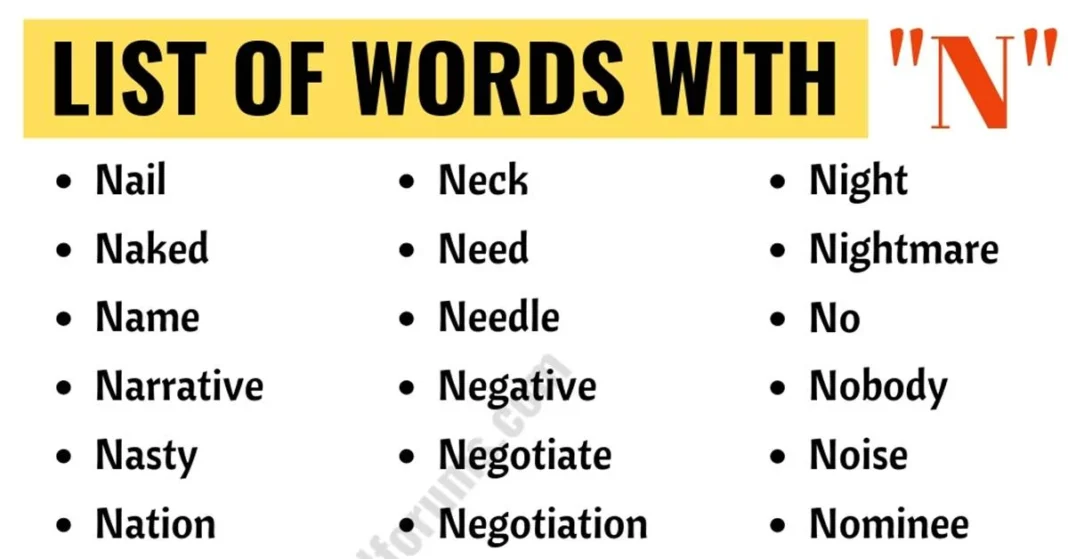 words-that-start-with-no-a-comprehensive-guide this blog is very edifying and captivating about words that start with no.